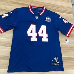 😘Cam Skattebo Stitched Jersey Blue Vapor Royal😊